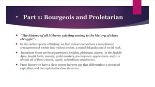 Ancient Rome Proletariat The Communist Manifesto.. presentation.. | PPTX