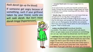 The comparation of english idiom and ungkapan bahasa indonesia | PPTX