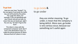 The comparation of english idiom and ungkapan bahasa indonesia | PPTX