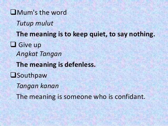 Buah Tangan In English Meaning - Pespaku