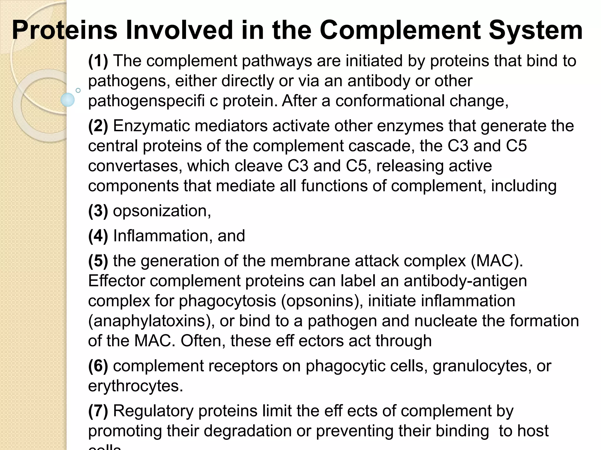 The complement system | PPT
