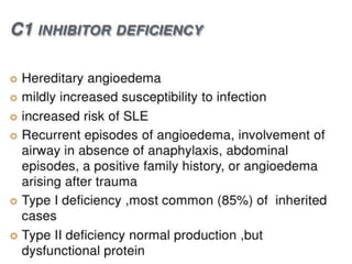 The complement system