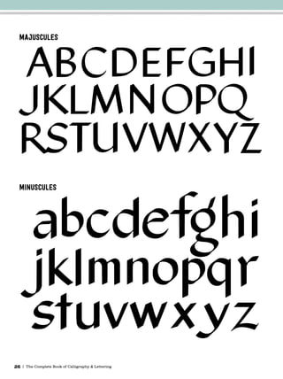 Calligraphy History.pdf The Complete Book Of Calligraphy Lettering A Comprehensive Guide.pdf