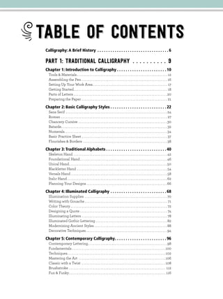 The Complete Book Of Calligraphy Lettering A Comprehensive Guide.pdf