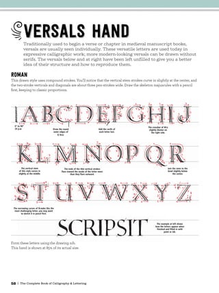 Diagonal Verse The Complete Book Of Calligraphy Lettering A Comprehensive Guide.pdf