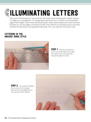 The Complete Book Of Calligraphy Lettering A Comprehensive Guide.pdf