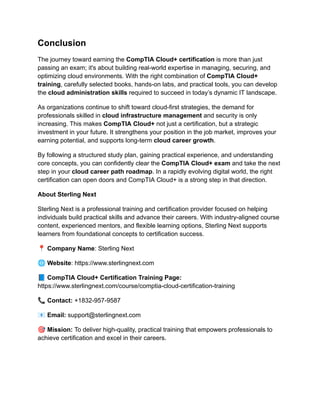 The Complete CompTIA Cloud+ Resource Kit: Books, Labs & Tools | PDF