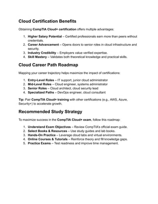 The Complete CompTIA Cloud+ Resource Kit: Books, Labs & Tools | PDF