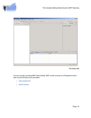 The complete getting started guide to birt reporting 1 (1) | PDF