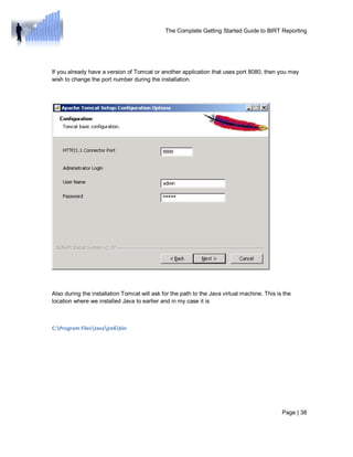 The complete getting started guide to birt reporting 1 (1) | PDF