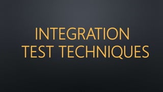 The complete guide for software integration testing | David Tzemach | PPTX