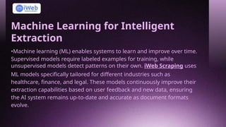 The Complete Guide to AI Data Extraction Process Using ML, NLP & OCR.pptx