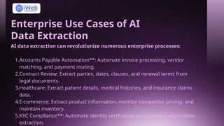 The Complete Guide to AI Data Extraction Process Using ML, NLP & OCR.pptx