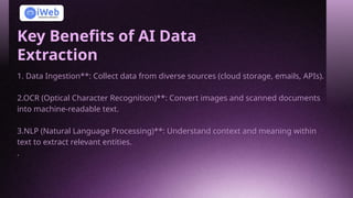 The Complete Guide to AI Data Extraction Process Using ML, NLP & OCR.pptx
