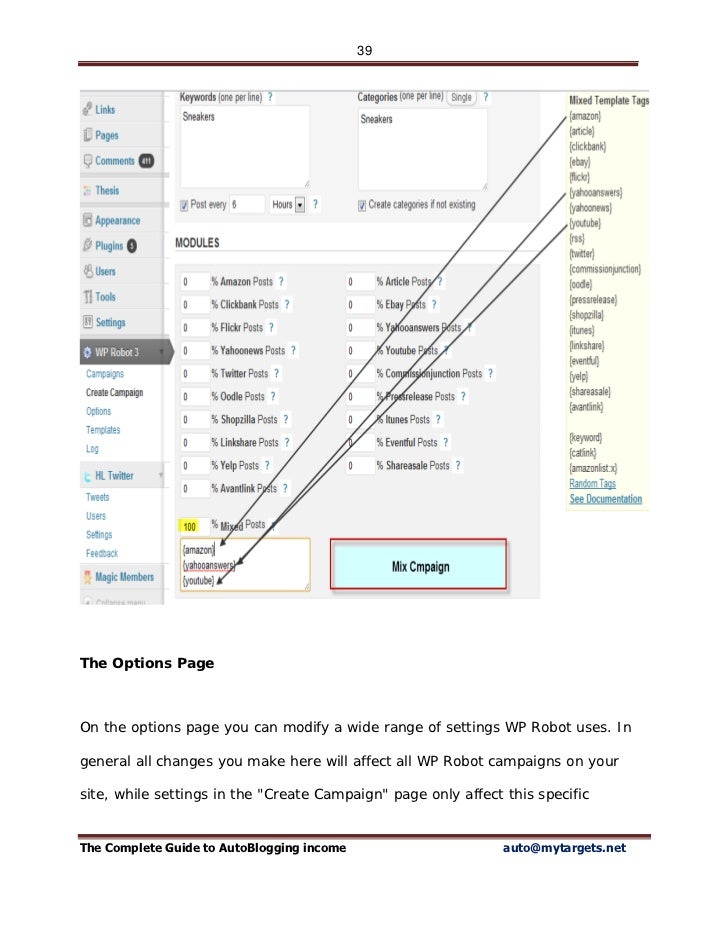 The complete guide to auto blogging