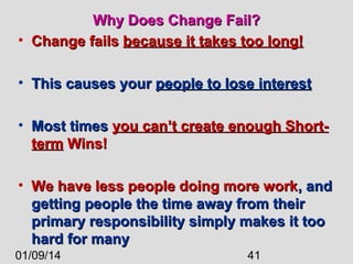 The complete guide to change management | PPT