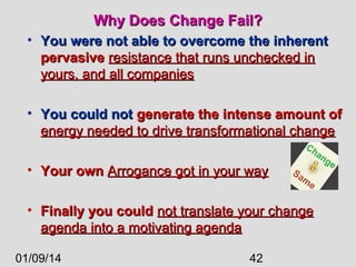 The complete guide to change management | PPT