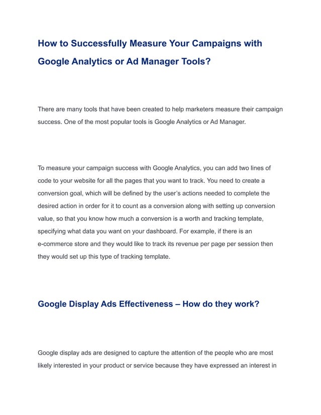 The Complete Guide To Google Display Ads And How They Are Changing The 