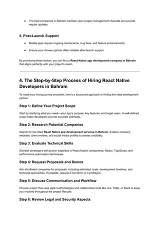 The Complete Guide to Hiring a React Native App Development Company in ...