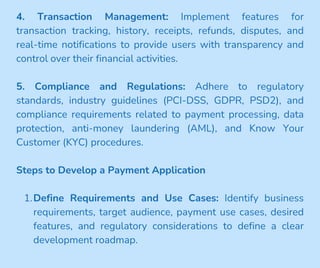 Define Transaction Guide The Complete Guide to Payment Application Development | PDF