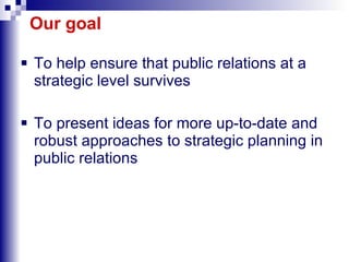 The Complete Guide To Pr Planning | PPT