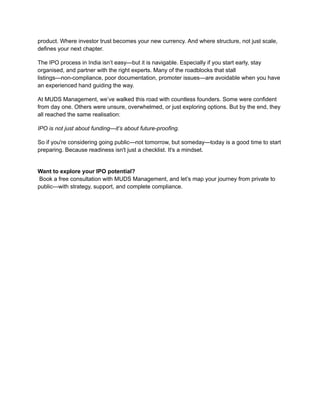 The Complete Guide to IPO Listing Process in India- Step-by-Step 2025 | PDF