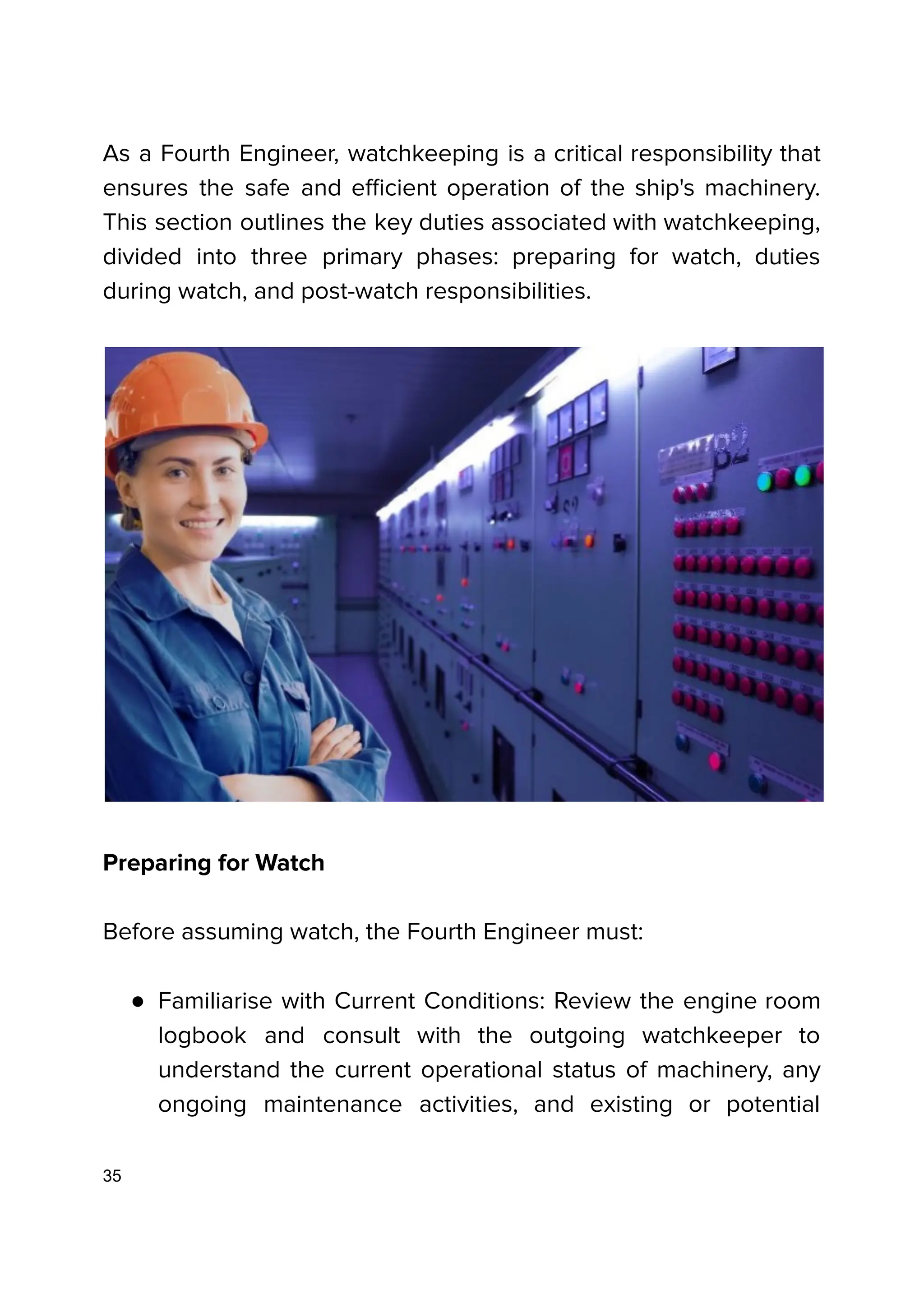 The Complete Guide to the Role of the Fourth Engineer On Ships | PDF