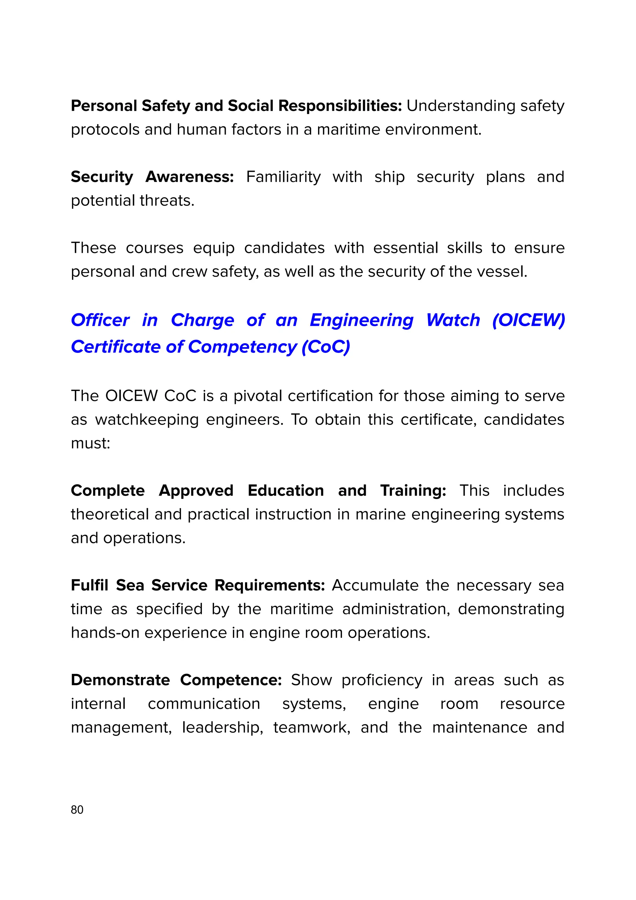 The Complete Guide to the Role of the Fourth Engineer On Ships | PDF