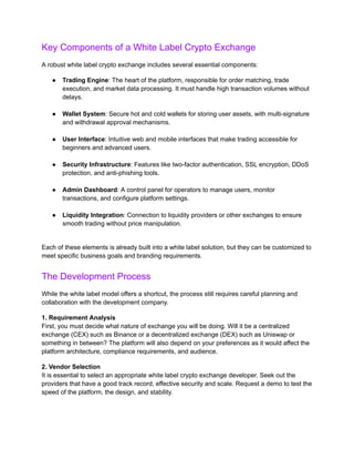 The Complete Guide to White Label Crypto Exchange Development.pdf