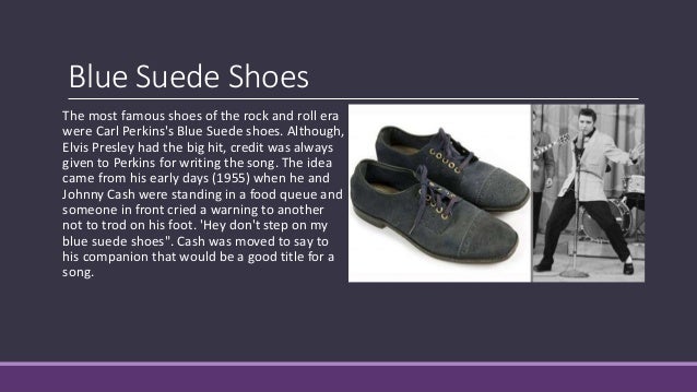 The Complete History Of Blue Suede Shoes
