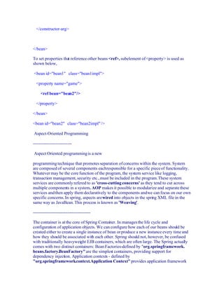 The Complete Spring Tutorial