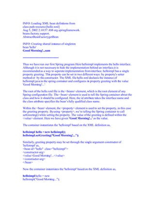 The Complete Spring Tutorial