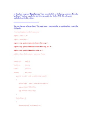 The Complete Spring Tutorial