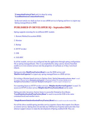 The Complete Spring Tutorial