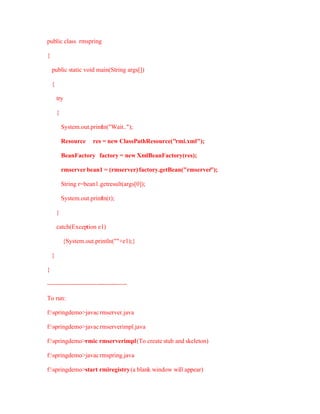 The Complete Spring Tutorial
