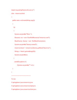 The Complete Spring Tutorial