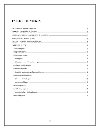 The components of_a_report | DOCX