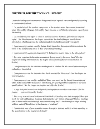 The components of_a_report | DOCX