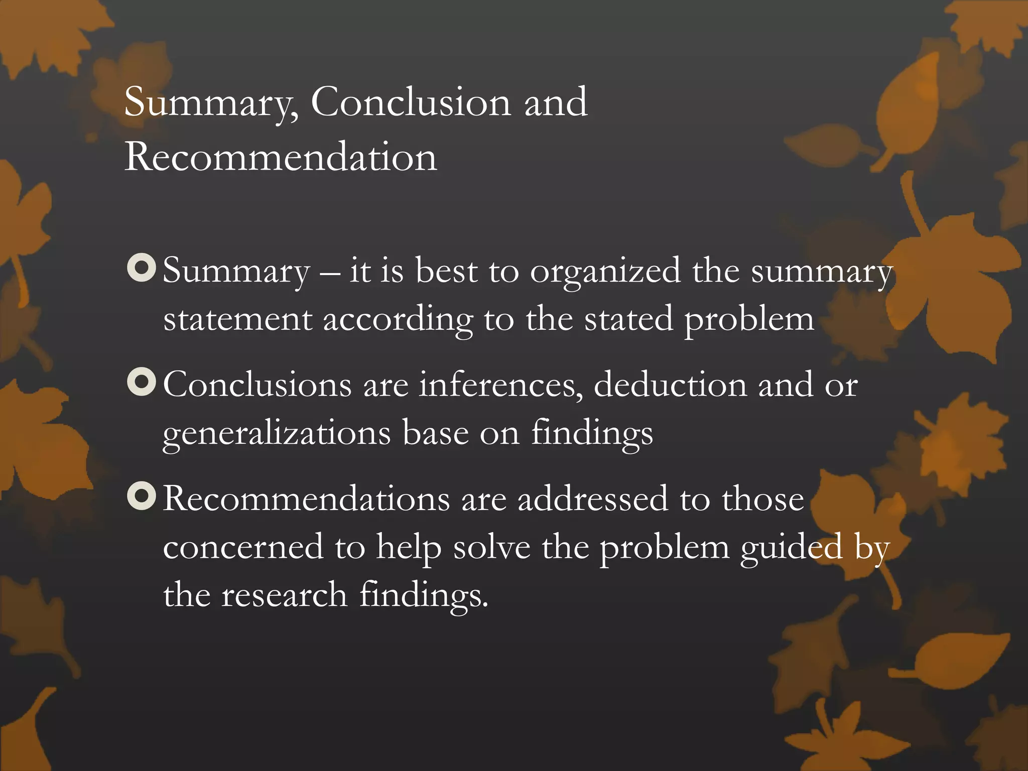 The components of research proposal | PPTX