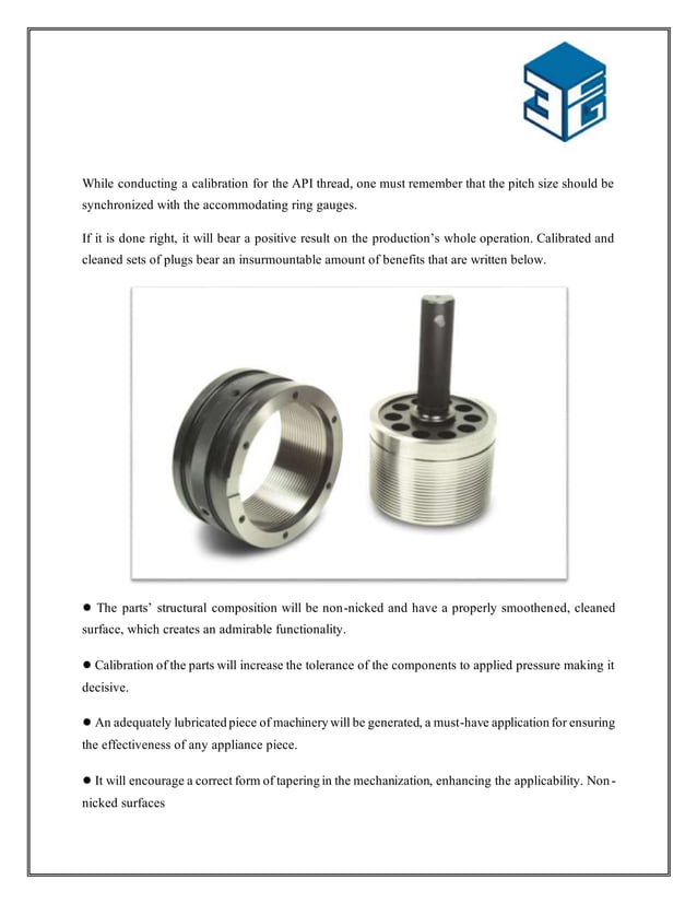 The Comprehensive Guide to API Thread Gage Calibration PDF