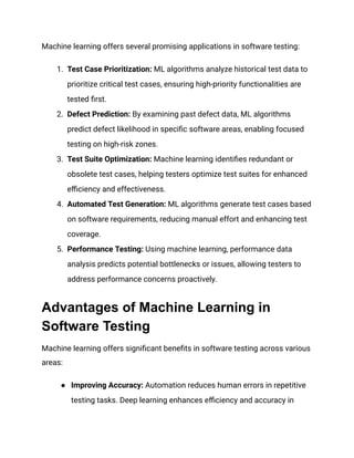 The Comprehensive Guide to Leveraging Machine Learning in Software ...