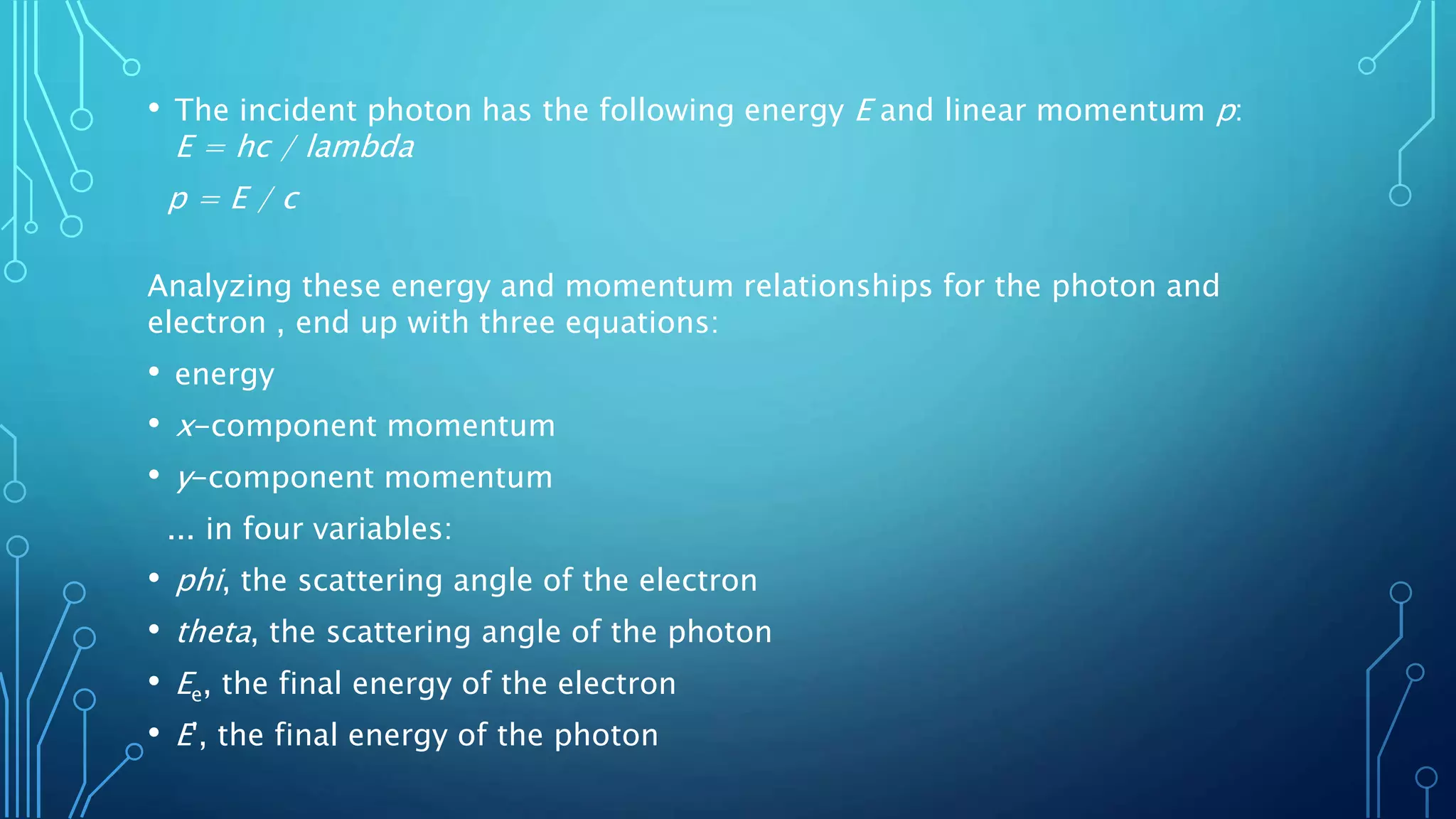 The compton effect | PPTX