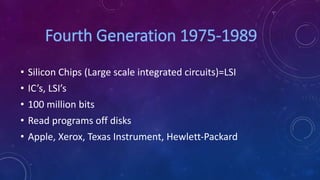 The Evolution Of Computer | PPTX