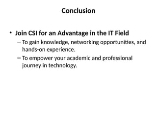 The Computer Society of India (CSI)PPT.pptx