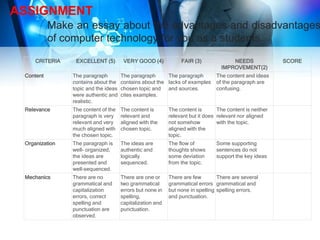 The computer technology | PPTX
