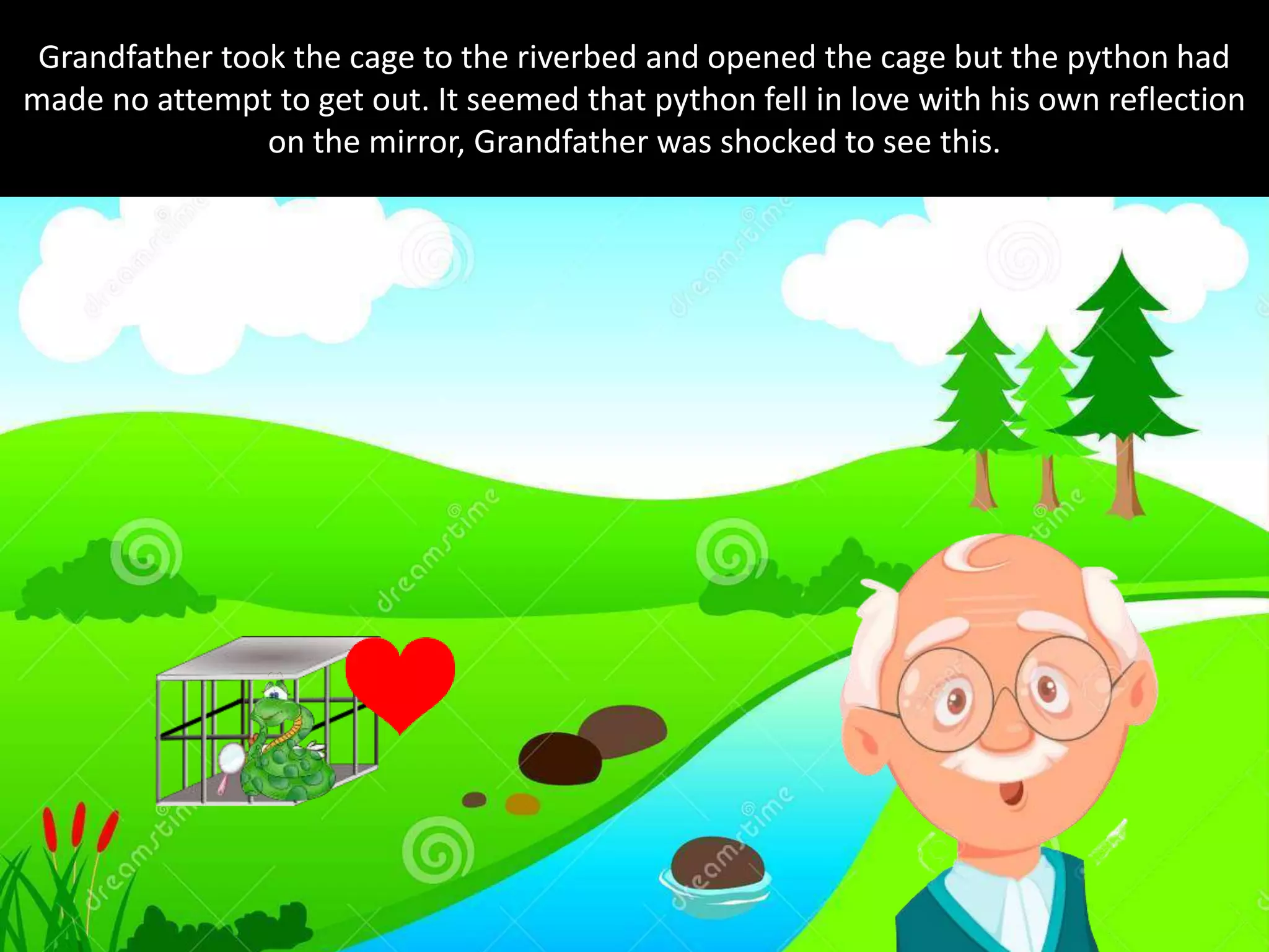 The conceited python | PPTX