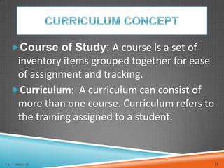 The Concept of Curriculum Slide 27