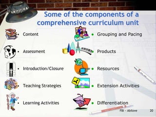The concept of curriculum | PPTX