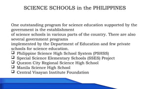 Sses Program Building The concept of Science and Education.pptx