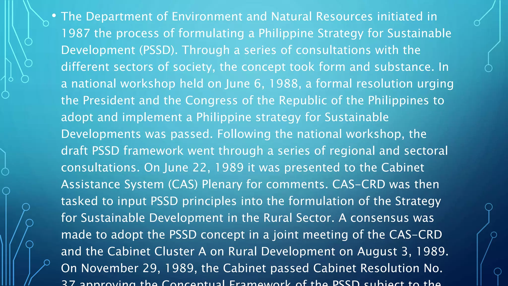 The Condition o the Philippine Environment and Natural Resources ...
